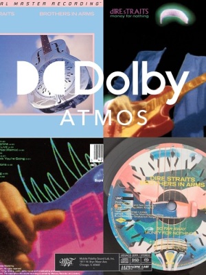 Dire Straits – Money For Nothing and Brothers In Arms,  2 albums available in Dolby Atmos vs stereo