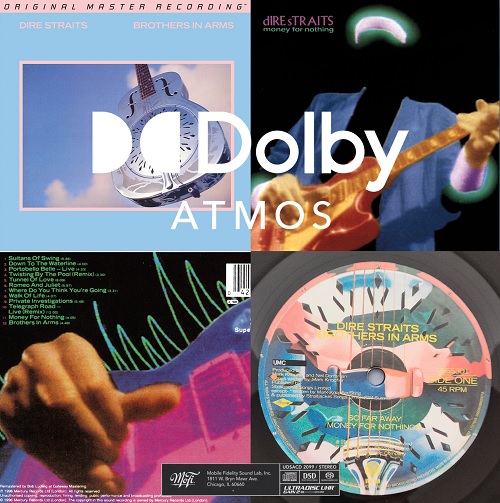 Dire Straits – Money For Nothing and Brothers In Arms, 2 albums available  in Dolby Atmos vs stereo – Magic Vinyl vs Digital